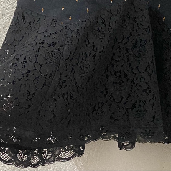 Intimately FREE PEOPLE Any Party Trapeze Slip Dress Black/Combo Size S - Picture 13 of 16